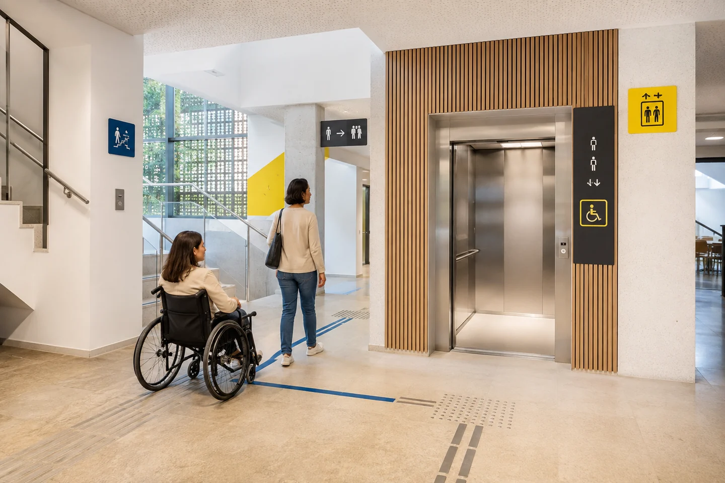 Accesibilidad cognitiva en edificios: qué cambia con el Real Decreto 707/2026 · Fotografía ilustrativa