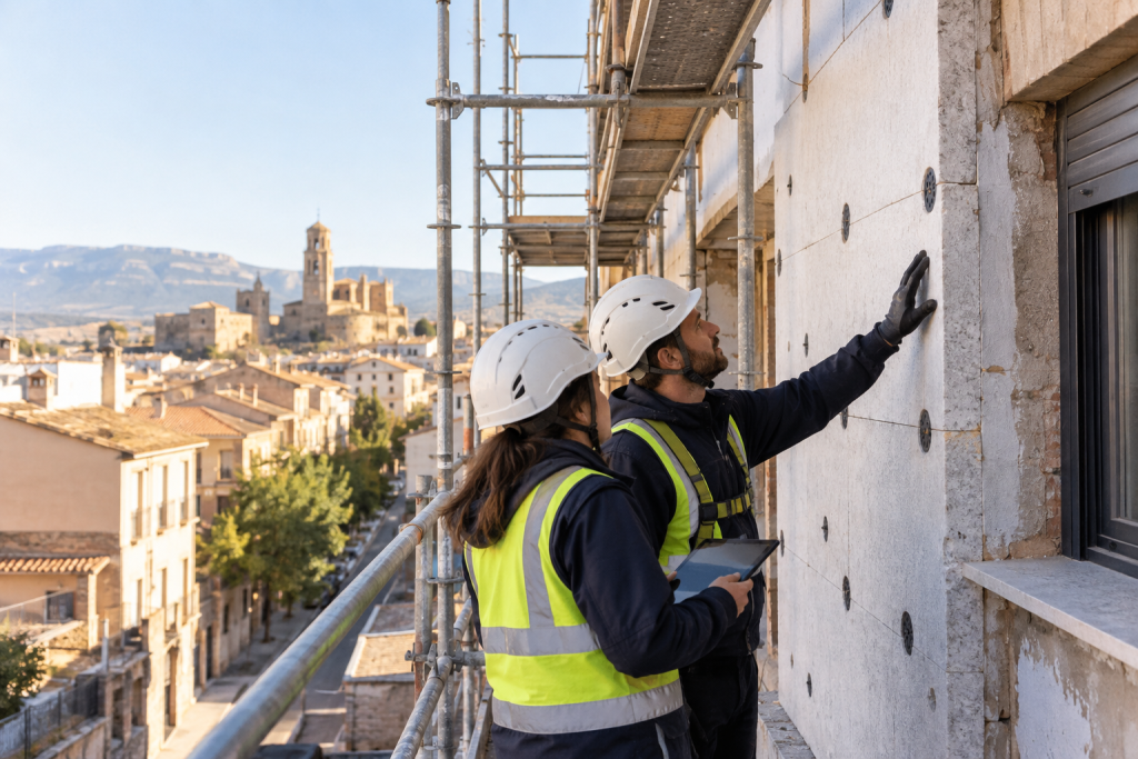 Rehabilitación y eficiencia energética en Aragón: qué revisar antes de iniciar una obra · Fotografía ilustrativa